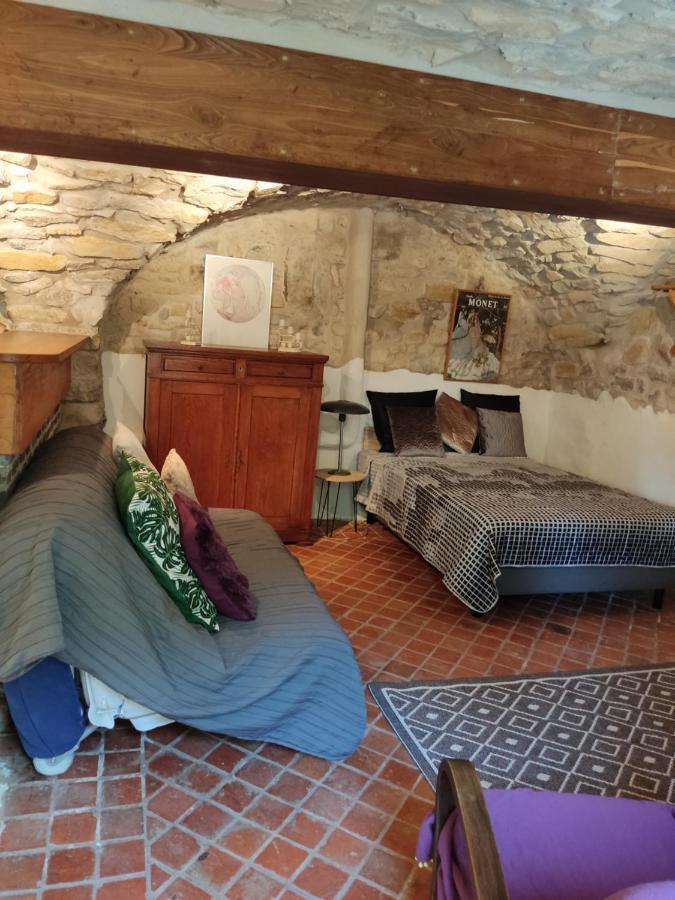 Ardeche Les Cigales, Studio Murier Piscine Partagee Гроп'єрр Екстер'єр фото