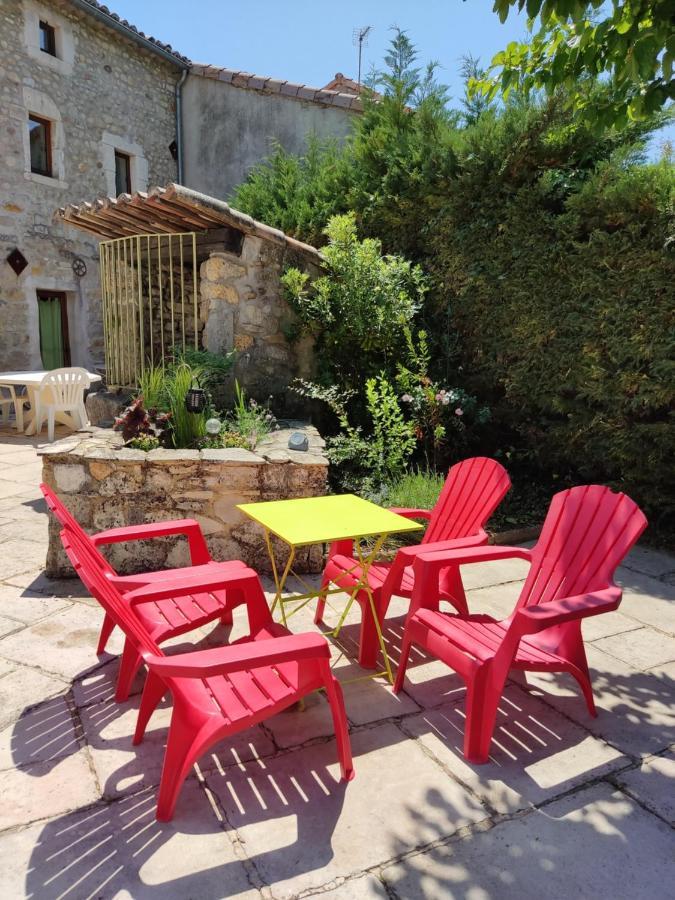 Ardeche Les Cigales, Studio Murier Piscine Partagee Гроп'єрр Екстер'єр фото