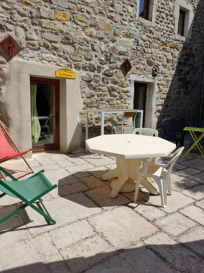Ardeche Les Cigales, Studio Murier Piscine Partagee Гроп'єрр Екстер'єр фото